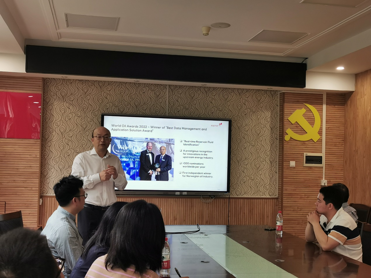 挪威工程院院士杨涛博士来校作学术报告-中国地质大学-资源学院
